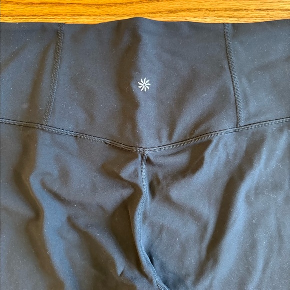 Athleta Women's black Flared Leggings - Picture 4 of 6